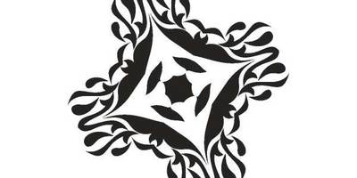 Орнамент цветы 445