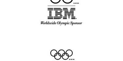 IBM Olympic games logoA