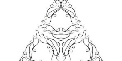 Орнамент цветы 499