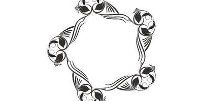 Орнамент цветы 188