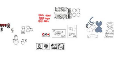 8 марта набор файлов для резки