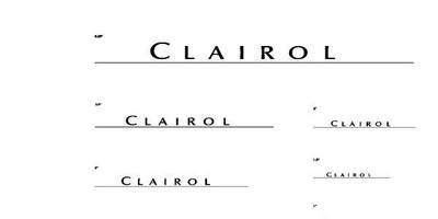 Clairol Logo logo