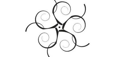 Орнамент цветы 93