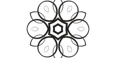 Орнамент цветы 500