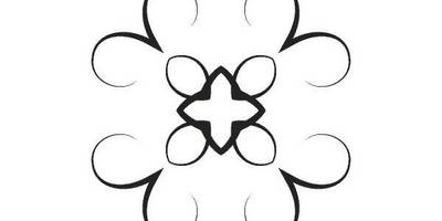 Орнамент цветы 128