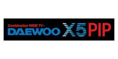 Daewoo X5 WIDE TV logo