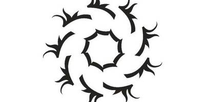 Орнамент цветы 28