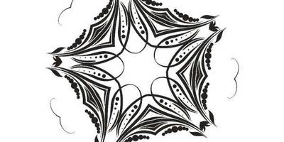 Орнамент цветы 185