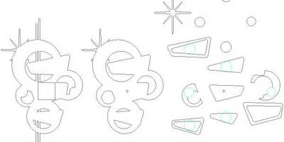 Часы абстракция