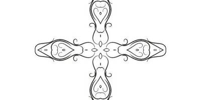 Орнамент цветы 339