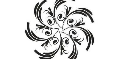 Орнамент цветы 335