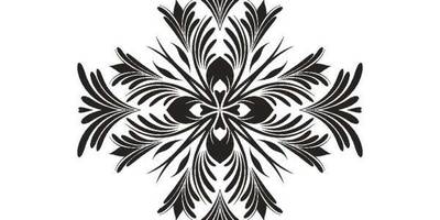 Орнамент цветы 493