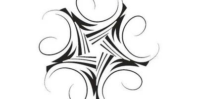 Орнамент цветы 167