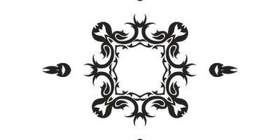 Орнамент цветы 443