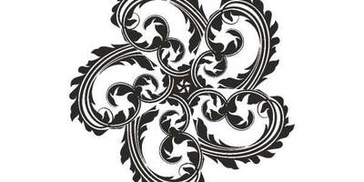 Орнамент цветы 65