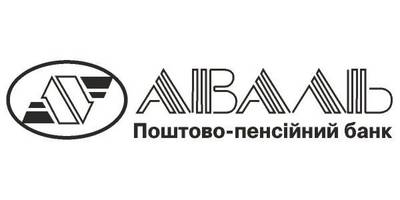 AVAL bank logo in UKRAINIAN