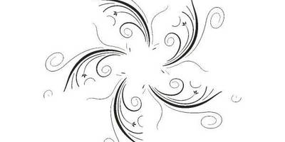 Орнамент цветы 169