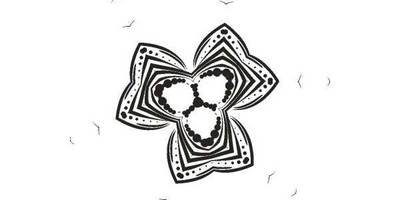 Орнамент цветы 187