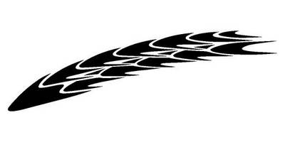 Виниловая наклейка на авто 417