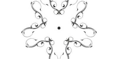 Орнамент цветы 5