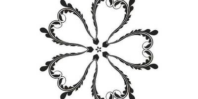 Орнамент цветы 251