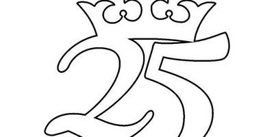 Топпер 25 с короной