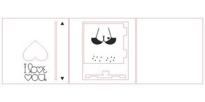 Механическая открытка прикол