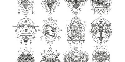 Знаки зодиака для гравировки