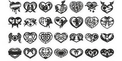 8 марта декоративные сердца