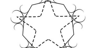 Орнамент цветы 354