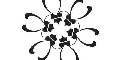 Орнамент цветы 230