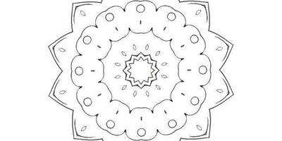 Орнамент цветы 52