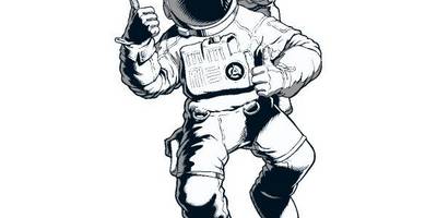 Космонавт палец вверх