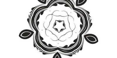 Орнамент цветы 473