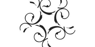 Орнамент цветы 240