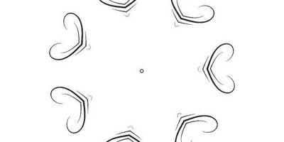 Орнамент цветы 375