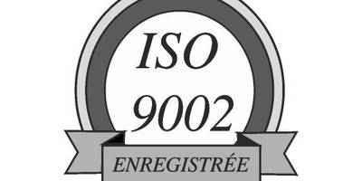 ISO9002 enregistree logo