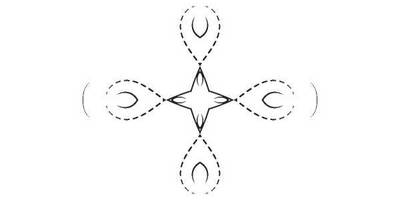 Орнамент цветы 363