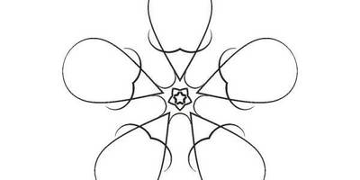 Орнамент цветы 387