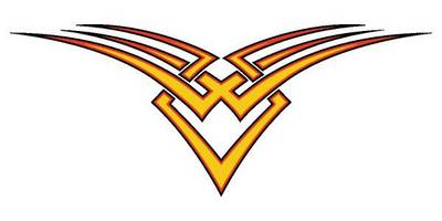 Виниловая наклейка на авто 238