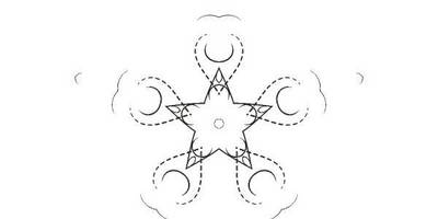 Орнамент цветы 364