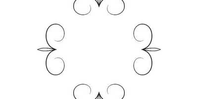 Орнамент цветы 399