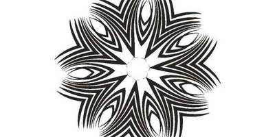 Орнамент цветы 138