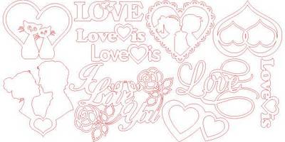 Топпер день святого валентина