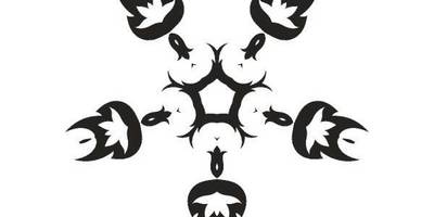 Орнамент цветы 456