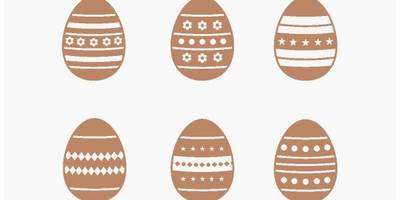 На Пасху шоколадные яйца