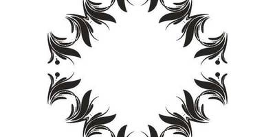 Орнамент цветы 155