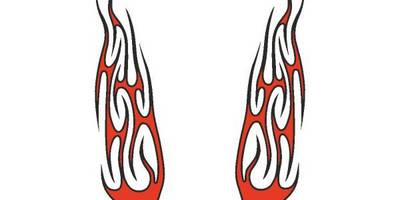 Виниловая наклейка на авто 344