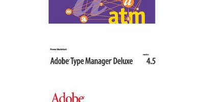 Adobe Type Manager logos