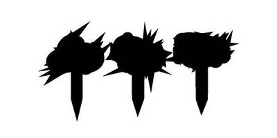 Топпер с днем рождения 3 шт